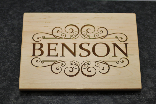 Personalized Family Name Cutting Board – donebetter