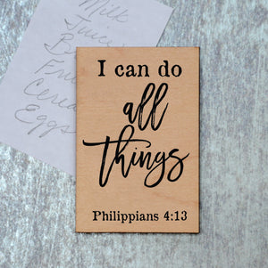 I can do all things Magnet - XM030 - Driftless Studios