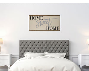 "Home Sweet Home" Wood Sign - PW016 - Driftless Studios