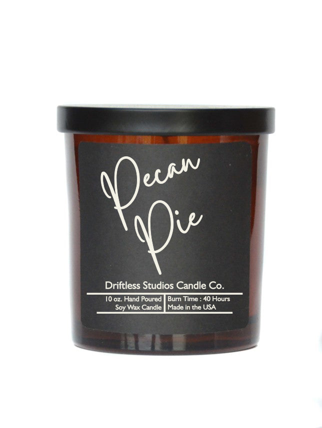 Pecan Pie Soy Candles - 10oz Candle With Lid
