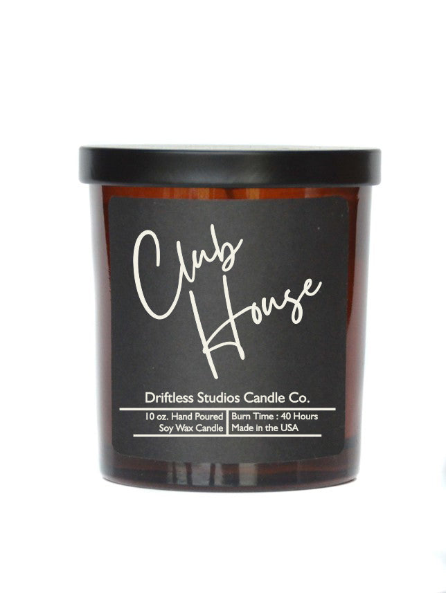 Club House - Fathers Day - Soy Wax Candles - 10oz Candle