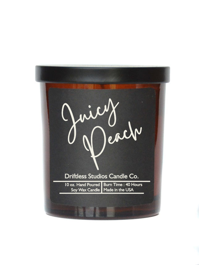 Juicy Peach Summer Candle - Scented Farmhouse Candles