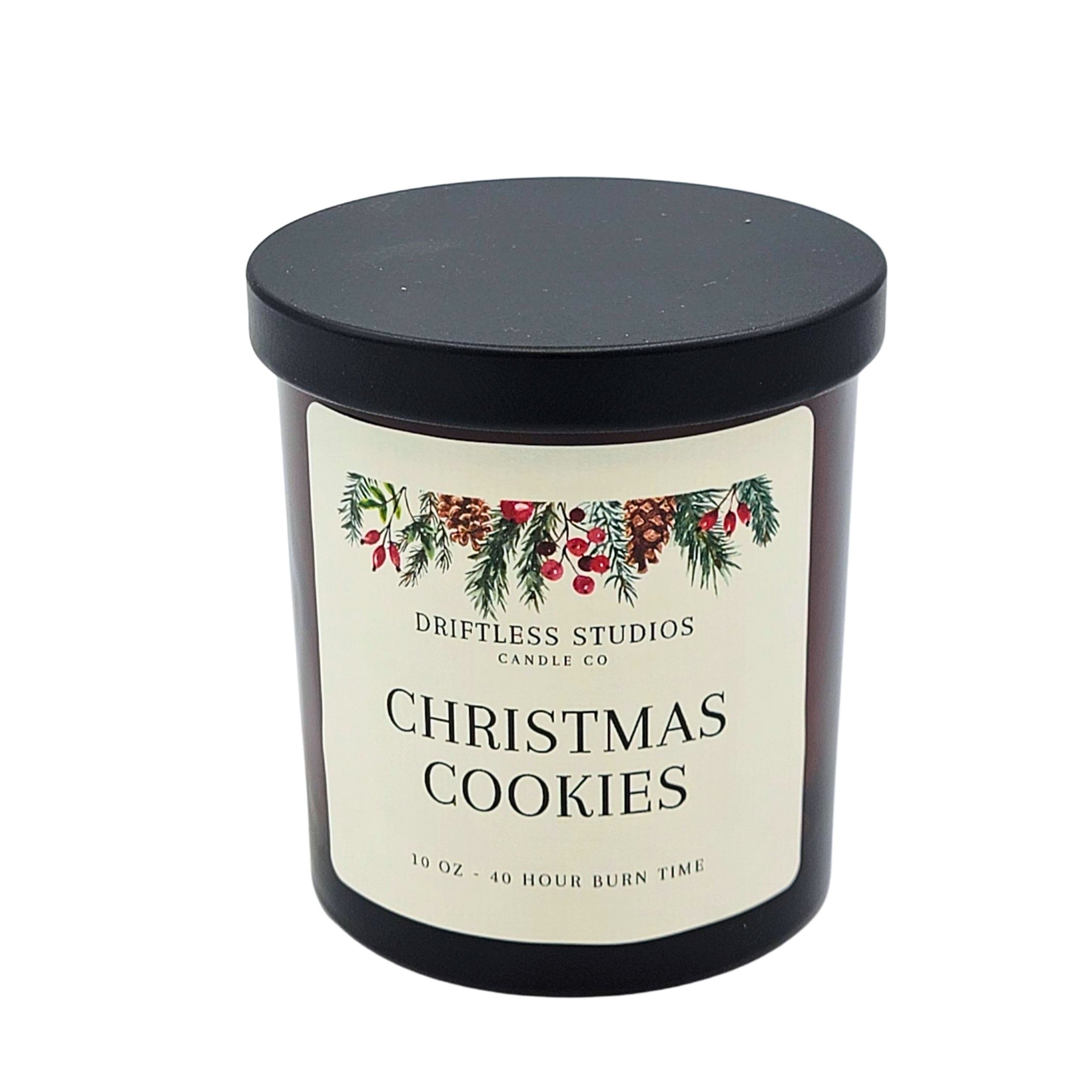 Christmas Cookies Candle Holiday Candles Holiday Decorations - Driftless Studios