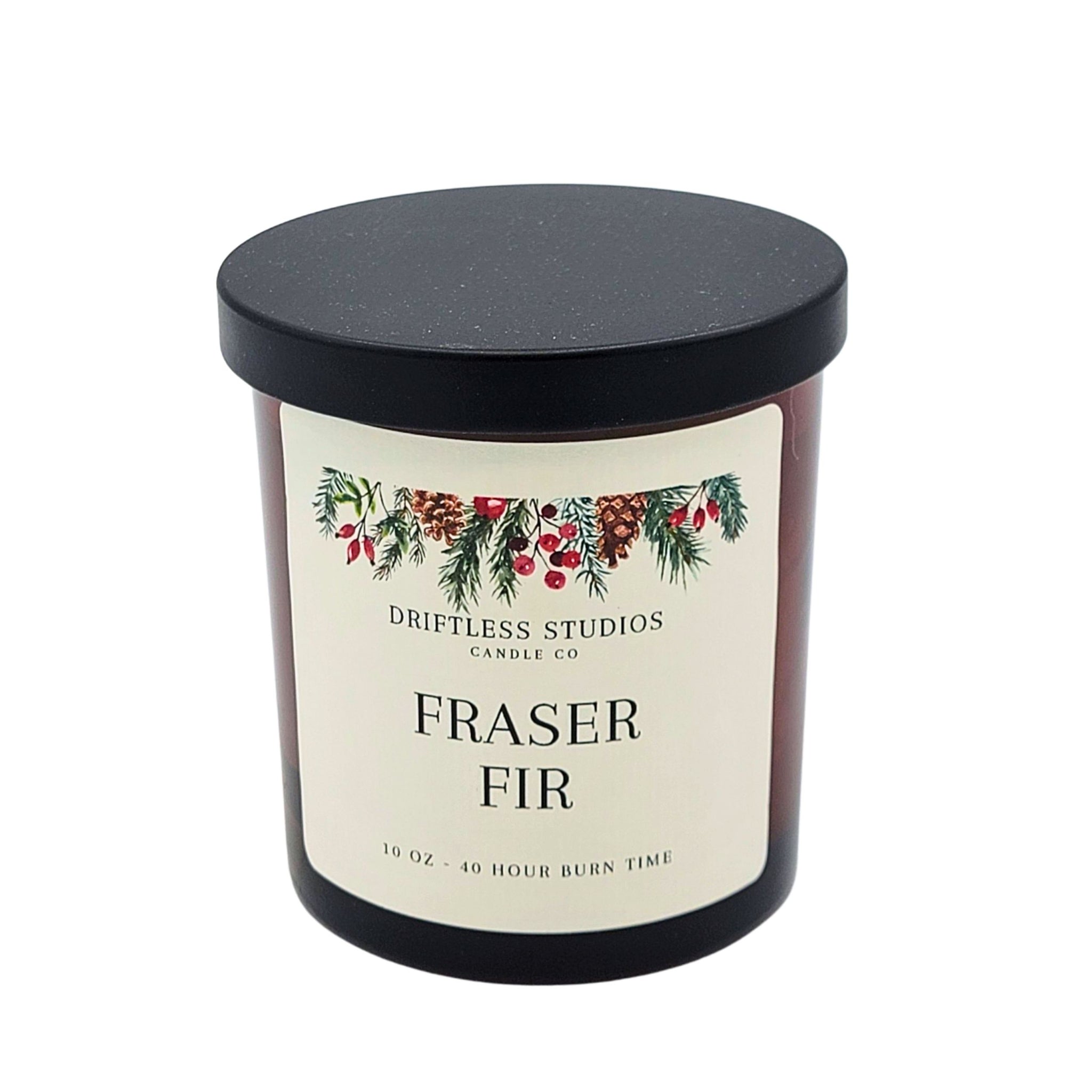 Fraser Fir Candles Christmas Tree Scent - Holiday Decor - Driftless Studios