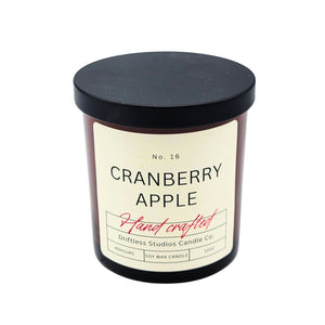 Cranberry Apple Fall Decor Soy Candle