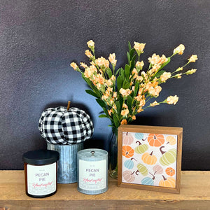 Pecan Pie Fall Decor Soy Candle