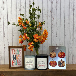 Autumn Orchard Fall Decor Soy Wax Candle