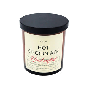 Hot Chocolate Fall Decor Soy Candle