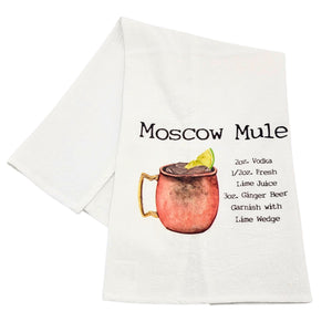 "Moscow Mule" Cocktail Bar Towel - CLT048