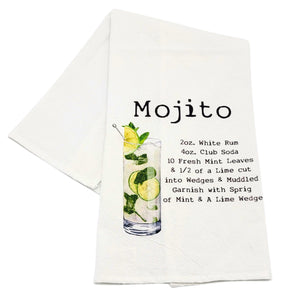 "Mojito" Cocktail Bar Towel - CLT052