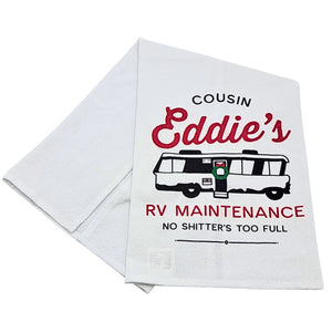 "Cousin Eddies RV Maintenance" Christmas Tea Towel - CLT059