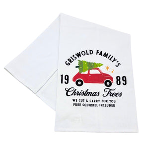 "Griswold Family Christmas Trees" Christmas Tea Towel - CLT064