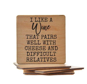 I Like A Wine That Pairs Well With Funny Coaster - COA132