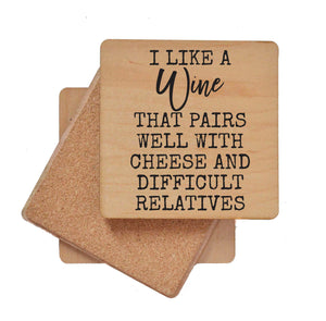 I Like A Wine That Pairs Well With Funny Coaster - COA132