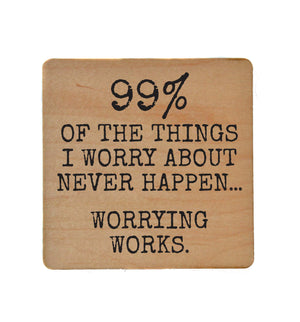 Worrying Works Funny Coaster - COA133