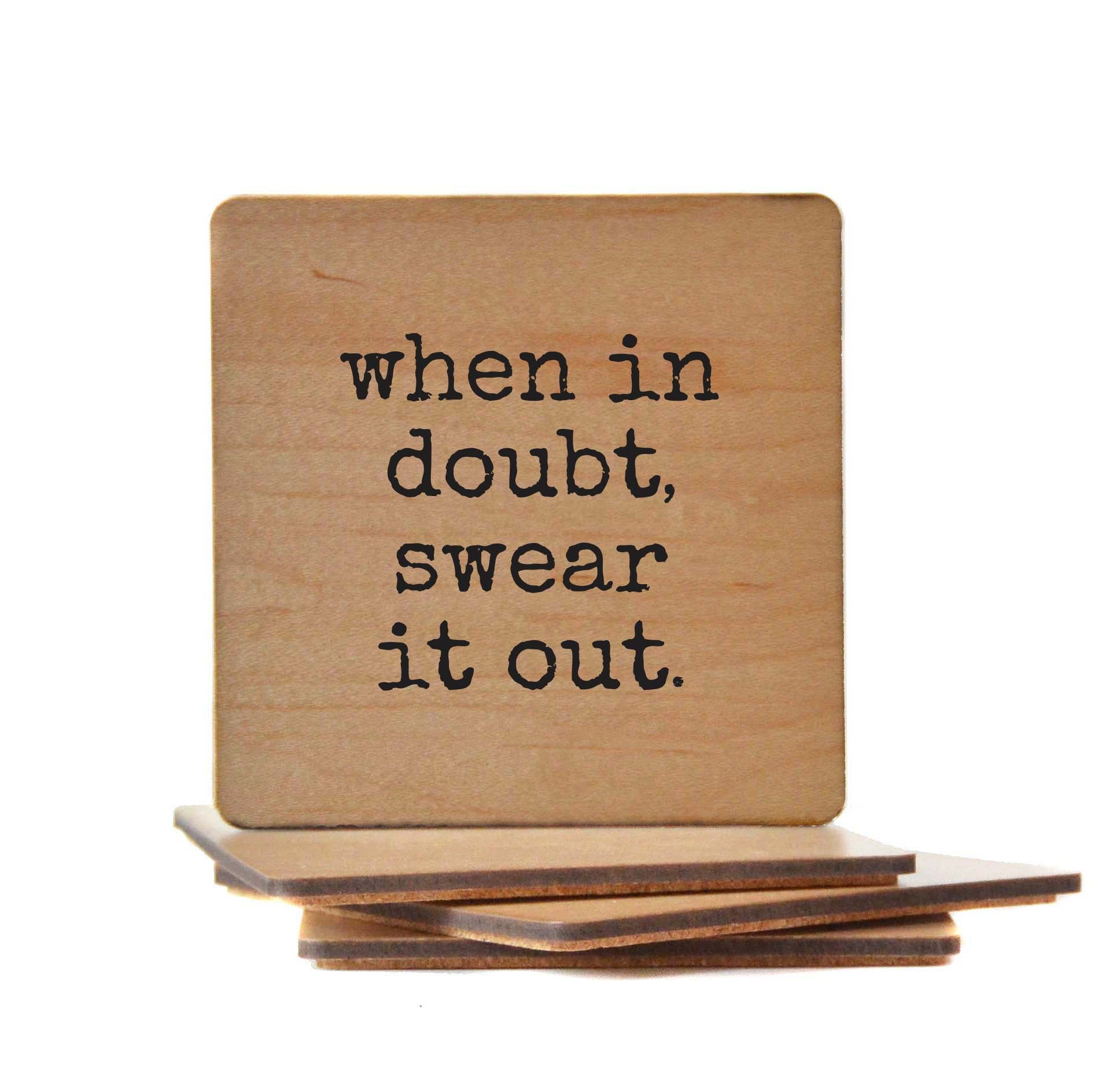 When In Doubt Swear It Out - COA136