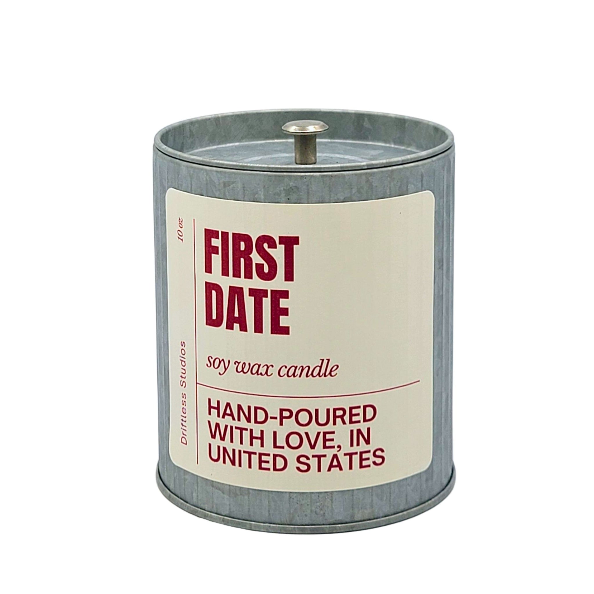 First Date Valentines Day Farmhouse Soy Candles - Home Decor