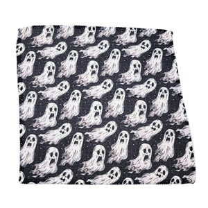 Ghost Pattered Halloween Driftless Waffle Washcloths - SMWFL006