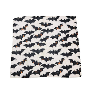 Halloween Bat Waffle Washcloths - SMWFL016