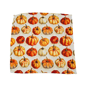 Fall Pumpkin Waffle Washcloths - SMWFL019