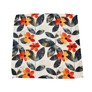 Distressed Flower Waffle Kitchen Washcloths - SMWFL021