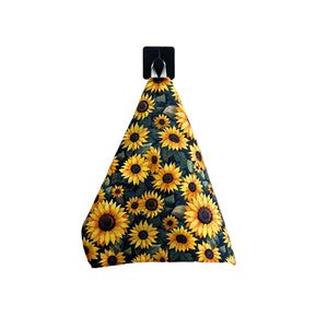 Fall Sunflowers Waffle Washcloths - SMWFL027