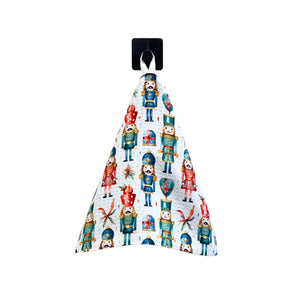 Christmas Nutcracker Waffle Washcloth - SMWFL031