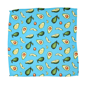 Avocado Pattern Waffle Kitchen Washcloths - SMWFL037