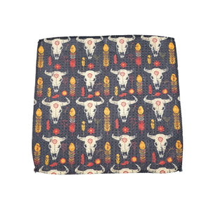 Bull Skull Western Waffle Washcloth - SMWFL069