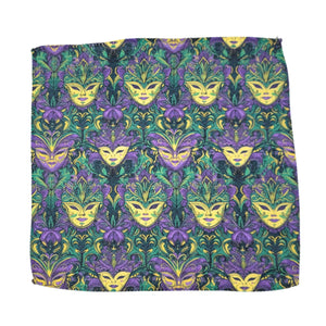 Mardi Gras Masquerade Masks Waffle Dishcloth - Spring Decor - SMWFL078