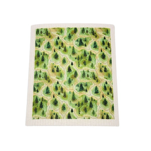 Pine Tree Swedish Swedish Dishcloth