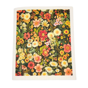 Summer Wildflower Pasture Swedish Dishcloths - Home Decor