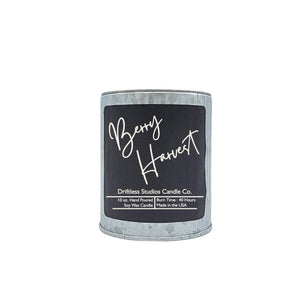 Berry Harvest Rustic Cottage Soy Wax Candles