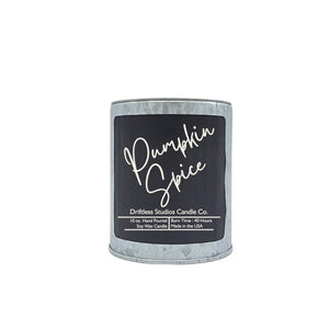 Pumpkin Spice Rustic Cottage Soy Wax Candles