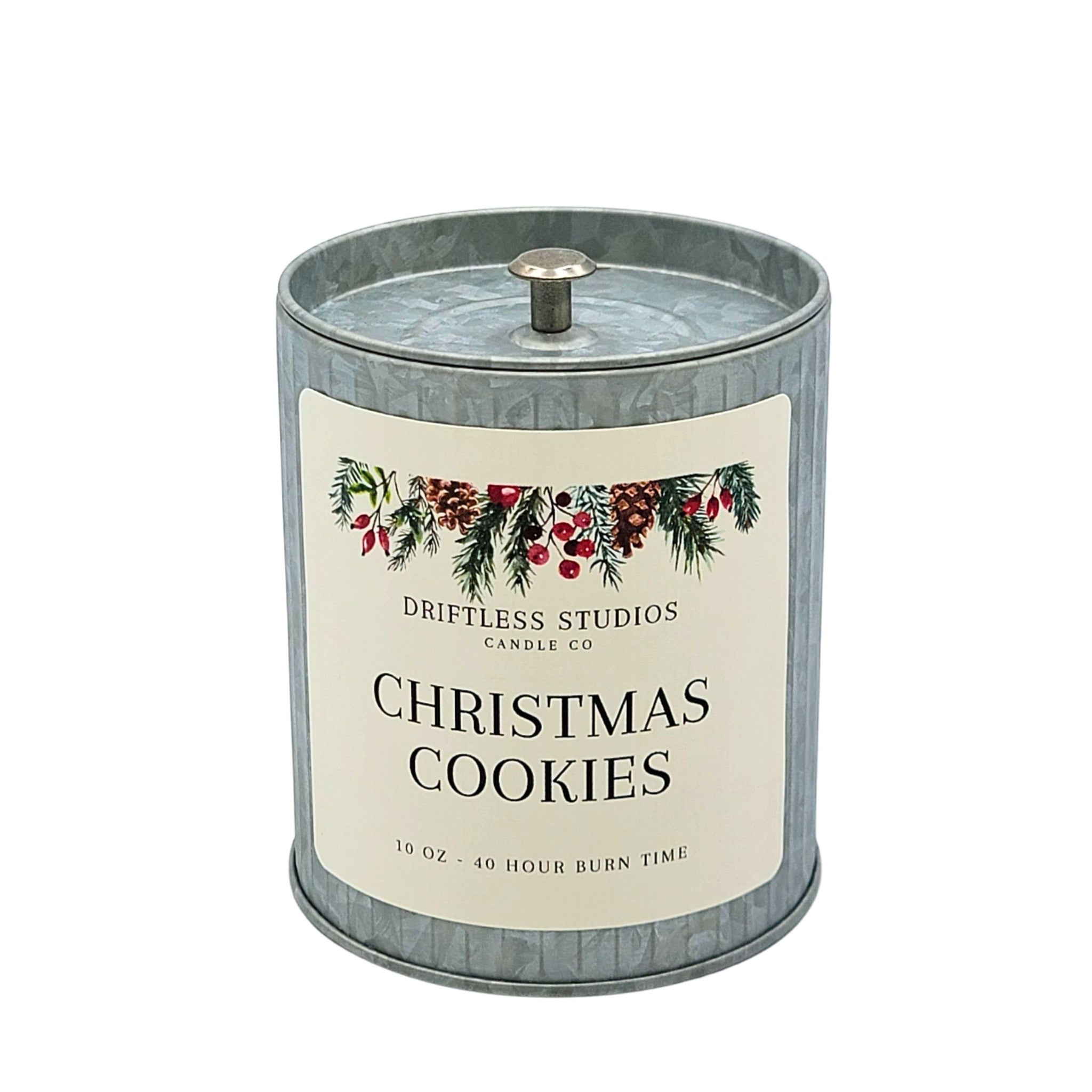 Christmas Cookies Candle Holiday Candles Holiday Decorations - Driftless Studios