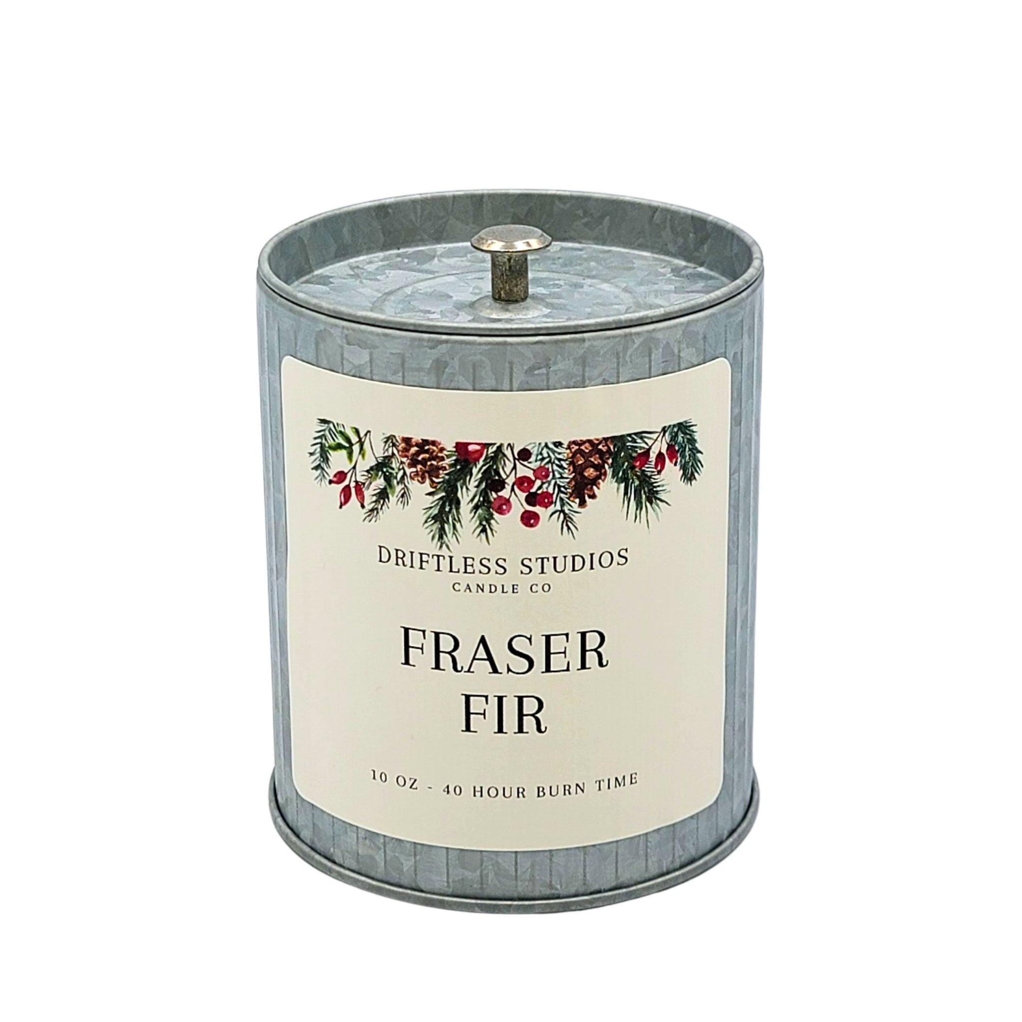 Fraser Fir Candle Christmas Candles - Holiday Decorations - Driftless Studios