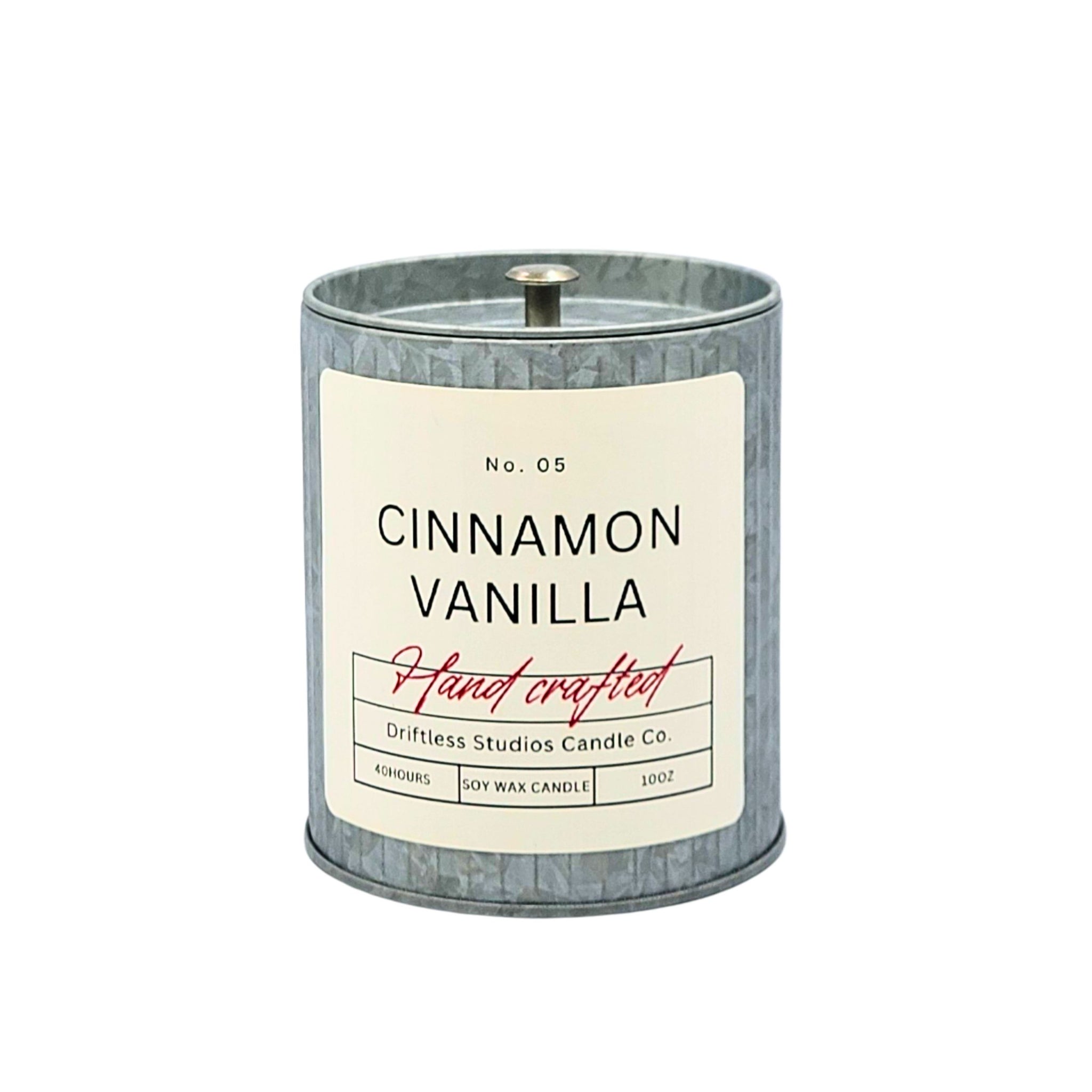 Cinnamon Vanilla Handcrafted Everyday Candles - Home Decor - Driftless Studios