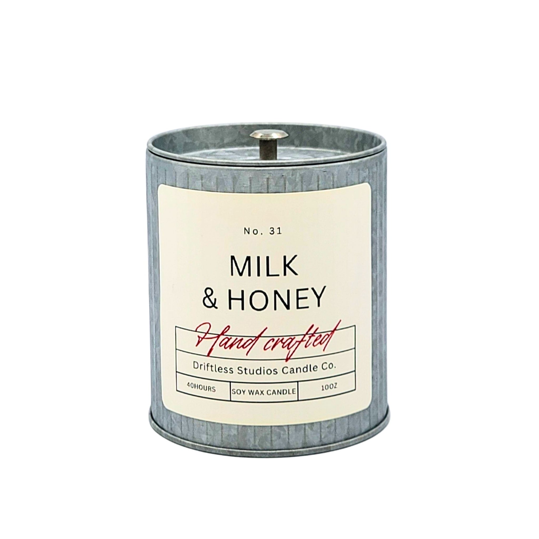 Milk & Honey Handcrafted Spring Candles - Home Decor - Driftless Studios