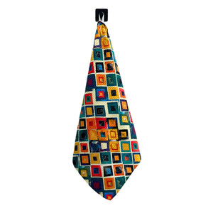 Aztec Pattern Kitchen Towel + Hanging Loop - WFL047