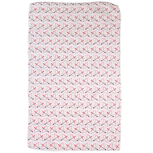 Love Bow Valentines Pattern Waffle Kitchen Towels - WFL065