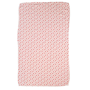 Small Hearts Valentines Pattern Waffle Kitchen Towels - WFL066