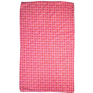 Valentines XOXO Heart Waffle Weave Towels - Valentines Gifts - WFL076