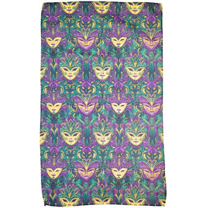 Mardi Gras Masquerade Masks Waffle Weave Towels - Home Decor - WFL078