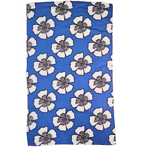Blissful Bloom Brocade Floral Waffle Tea Towels Home Decor - WFL082