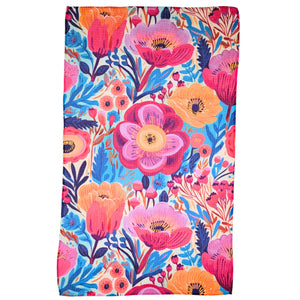 Summer Flower Bloom Kitchen Waffle Towels - Home Decor - WFL098
