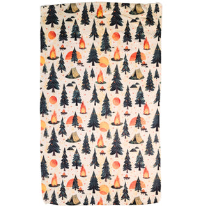 Summer Campfire Stories Kitchen Tea Towel - Fathers Day - WFL103