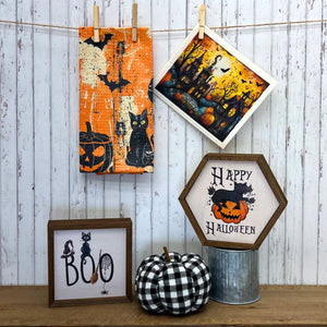 Black Cats & Pumpkins - WFL120