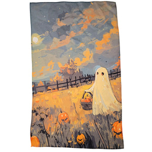 Ghost Picking Pumpkins - WFL126