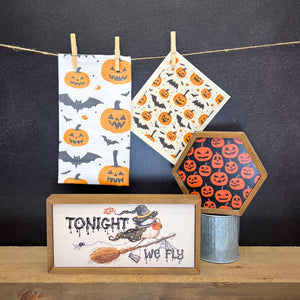 Jack o Lanterns & Bats - WFL127