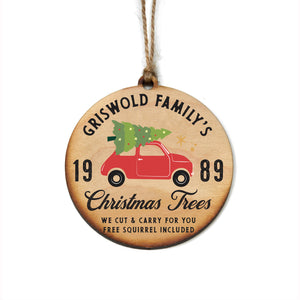 Griswold Christmas Tree Holiday Ornaments - WW114